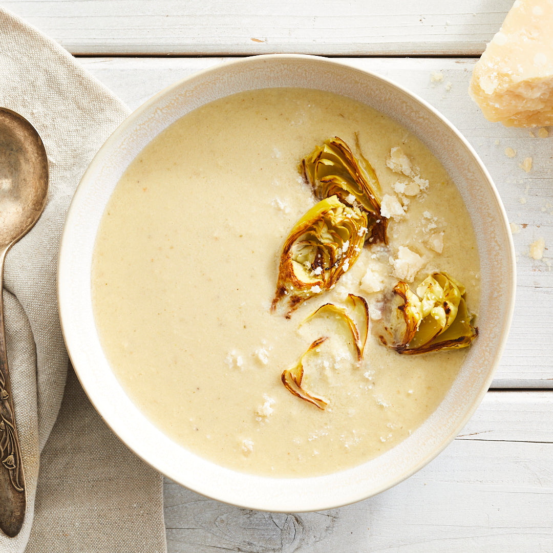 Artichoke Parmesan Bisque Wisconsin Soup Company